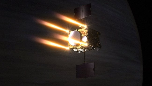 Космическому аппарату «Акацуки» всё-таки удалось выйти на орбиту Венеры. Фото.