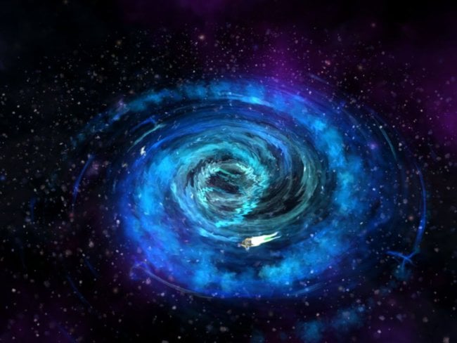 Физики предложили способ извлечь информацию из черной дыры. Фото.