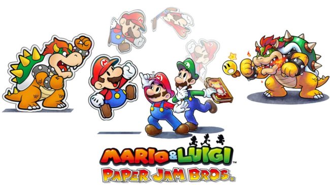 Обзор игры Mario & Luigi: Paper Jam Bros.: всё смешалось в грибном королевстве. Фото.