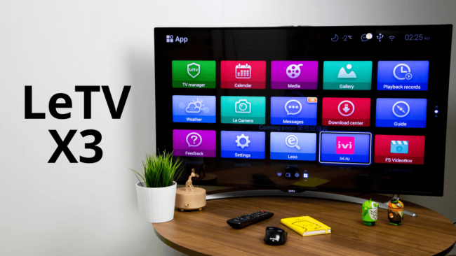 Обзор телевизора LeTV X3 на Android. Фото.