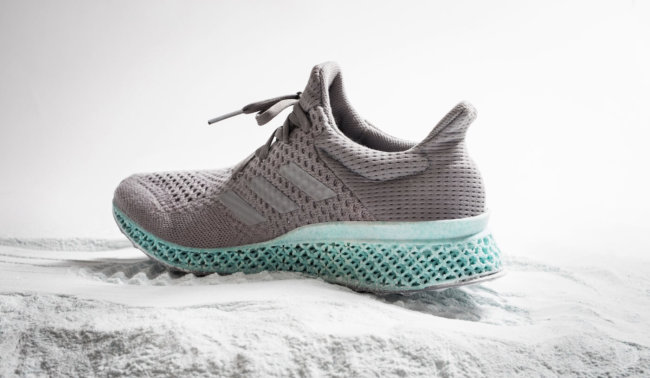 Adidas представила напечатанные на 3D-принтере кроссовки из океанского мусора. Фото.