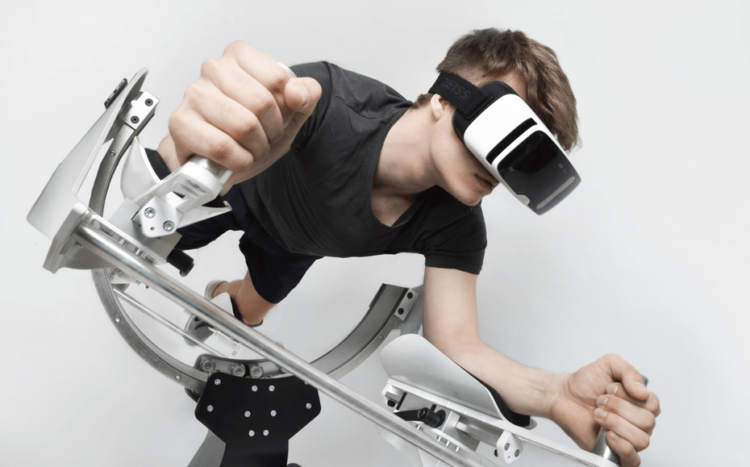 Icaros – машина, совмещающая виртуальную реальность и фитнесс