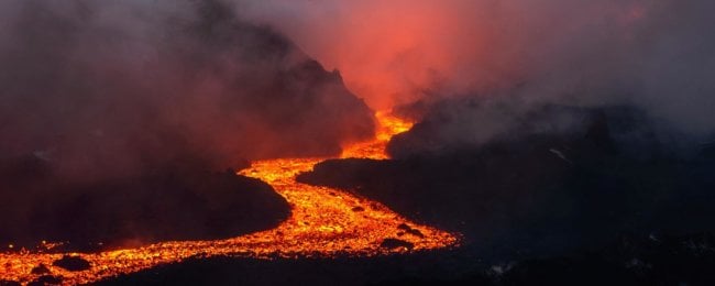 Вулканический апокалипсис: когда на Земле погибла почти вся жизнь. Фото.