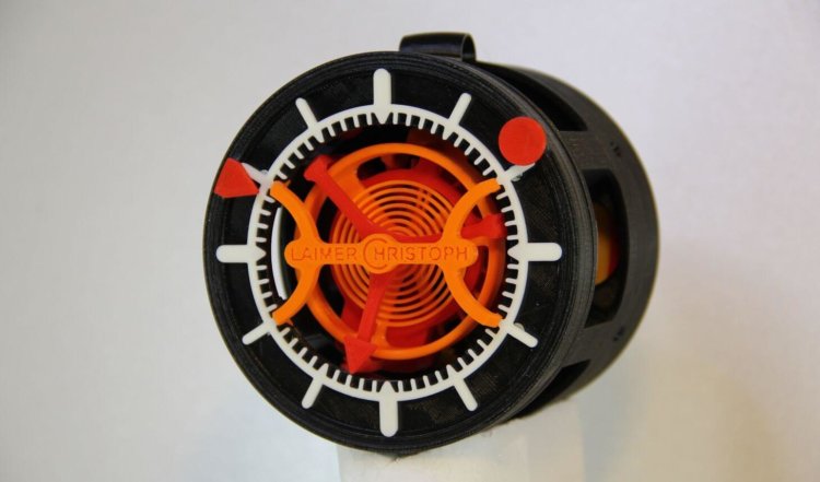 Первые карманные часы, распечатанные на 3D-принтере