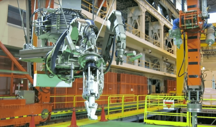 Toshiba построила робота для устранения последствий аварии на АЭС Фукусима-1
