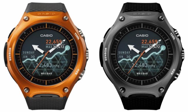 #CES | Casio представила свои первые смарт-часы. Фото.