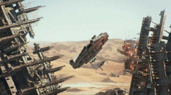 #видео | Как создавались спецэффекты для фильма «Звёздные войны: Пробуждение силы». Фото.