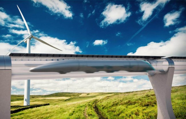 Hyperloop: идея « скоростной трубы» Илона Маска медленно воплощается в жизнь. Фото.