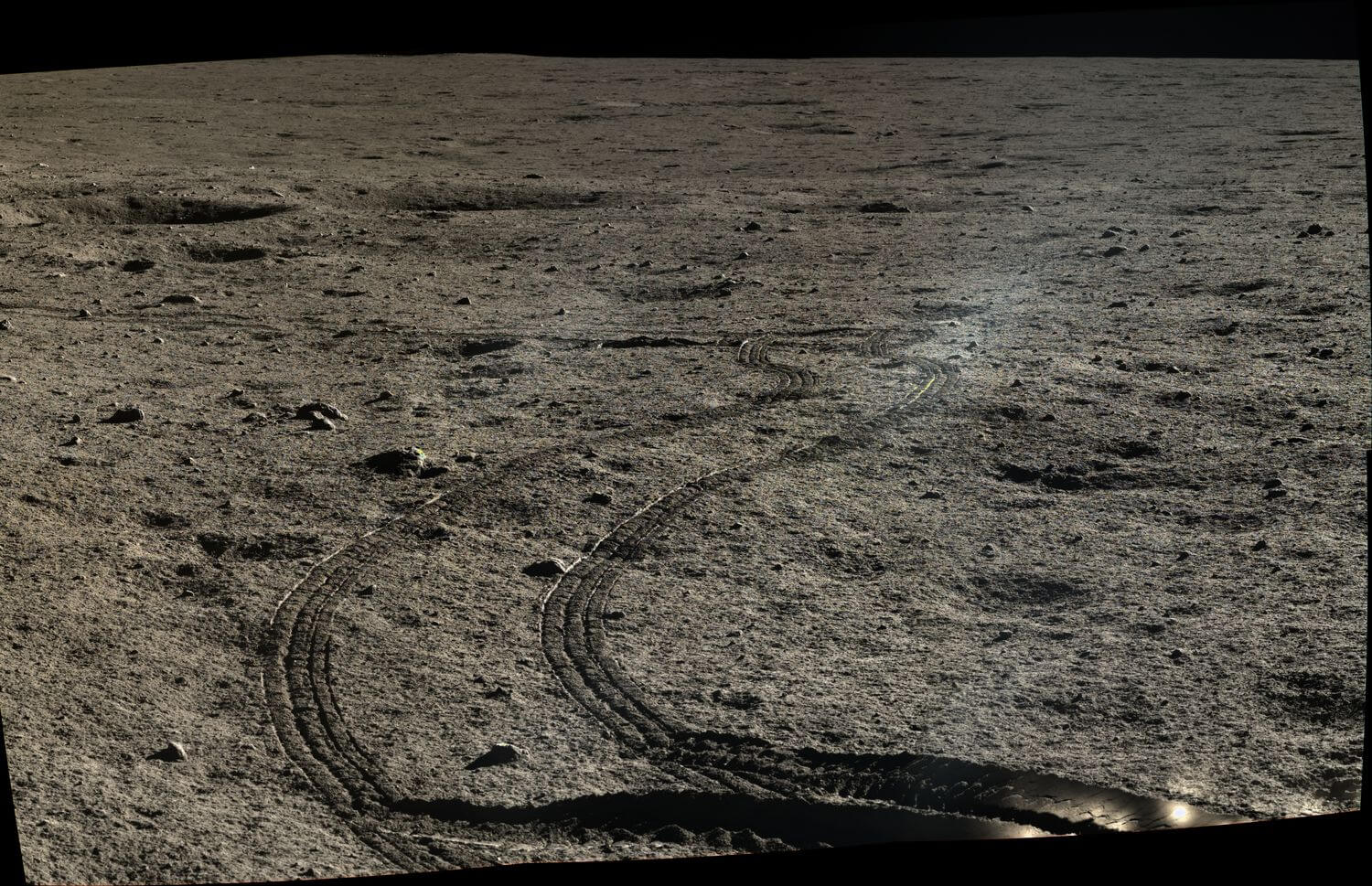 Китайские снимки с поверхности Луны