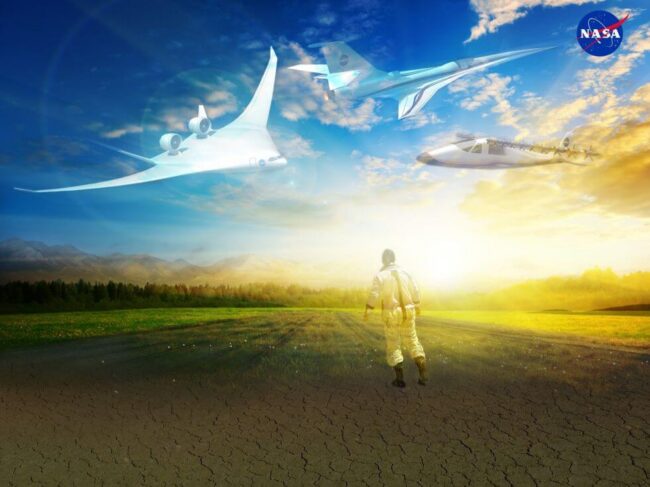 NASA работает над серией «самолетов X». Фото.