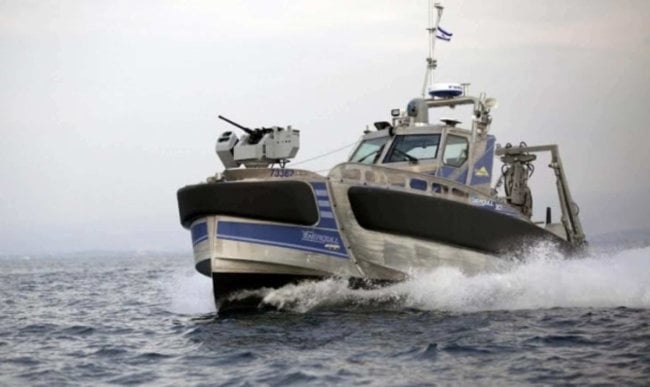 Израильская компания выпустила военный корабль-робот. Фото.