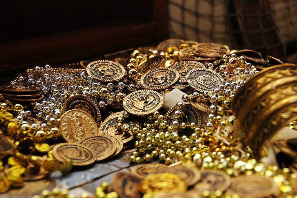 Пришло время искать сокровища! Фото.