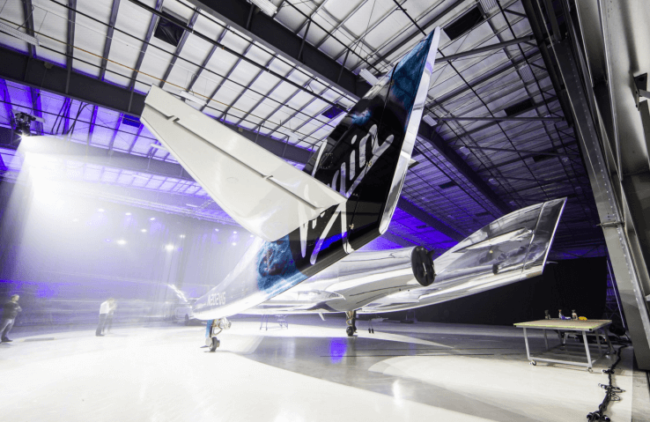 Virgin Galactic представила новый SpaceShipTwo: VSS Unity. Фото.