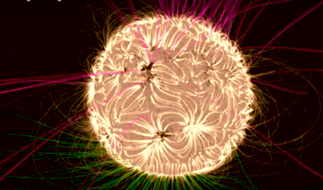 #видео дня | NASA превратило Солнце в диско-шар. Фото.
