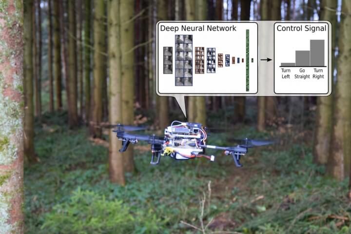 В Швейцарии создан дрон, способный искать в лесу заблудившихся людей