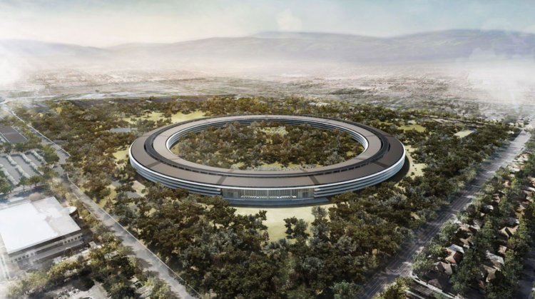 Как продвигается строительство нового кампуса Apple