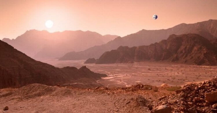 На Марсе примерно такие виды. Фото.