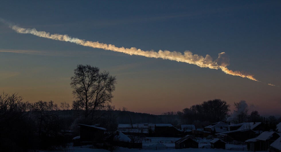 Роль NASA. Челябинский метеорит наглядно показал всем, какими они бывают. Фото.