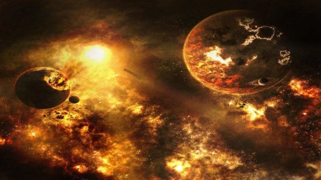 10 катастрофических событий, ожидающих нашу Солнечную систему. Фото.