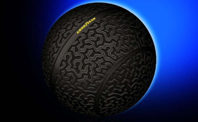 #видео | Компания Goodyear показала концепт автомобильных шин будущего. Фото.