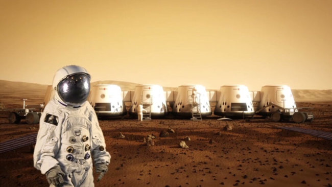 Как грибы и синтетическая биология помогут астронавтам на Марсе. Фото.