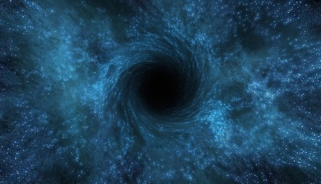 Астрономы обнаружили загадочно выстроившиеся черные дыры. Фото.