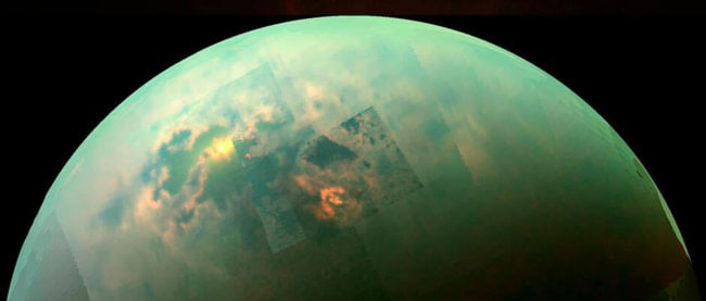 Подлодка, которая будет искать жизнь в метановых морях Титана. Фото.