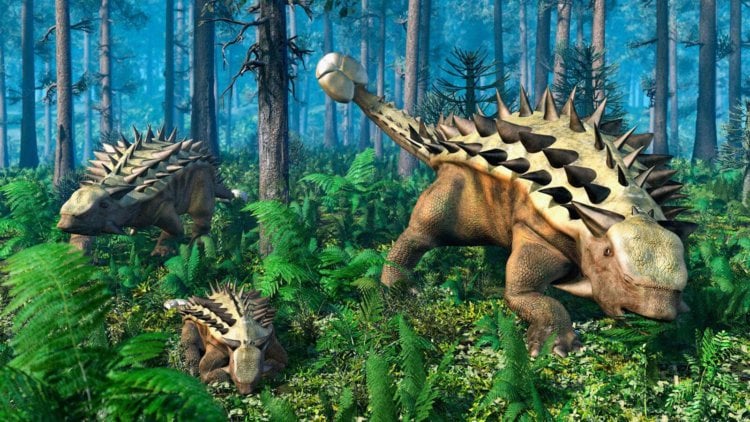 Анкилозавр — защищенный динозавр. Анкилозавр. Фото.