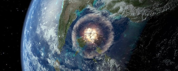 Астероид, который положил конец динозаврам: как это было. Падение астероида на Землю могло привести к катастрофе. Фото.