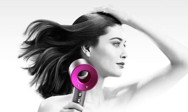 Dyson Supersonic – iPhone среди фенов для волос. Фото.