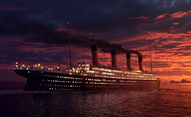 #видео | Специалисты изобразили затопление «Титаника» в реальном времени. Фото.
