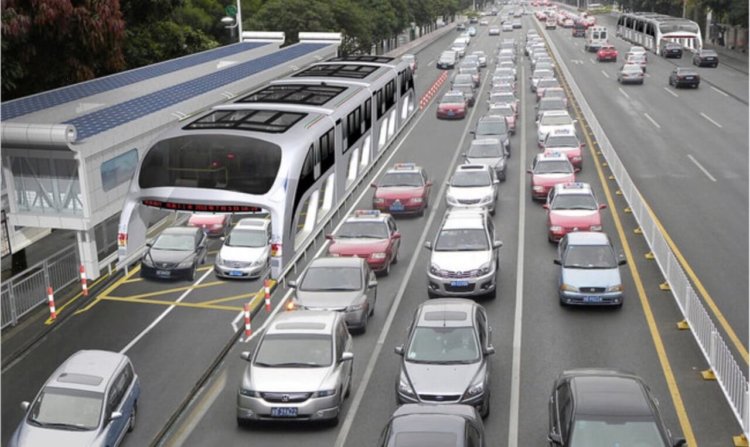 Китайская компания представила концепт автобуса-портала