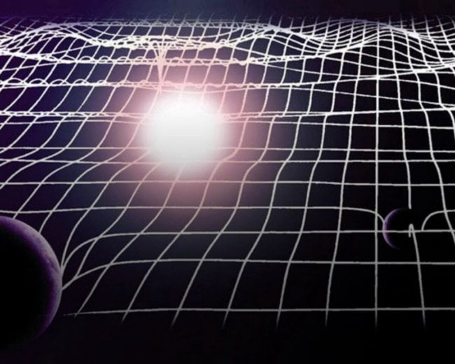 Почему гравитация движется со скоростью света? Фото.