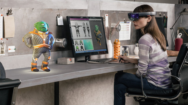 В Сеть утекли технические характеристики AR-гарнитуры HoloLens. Фото.
