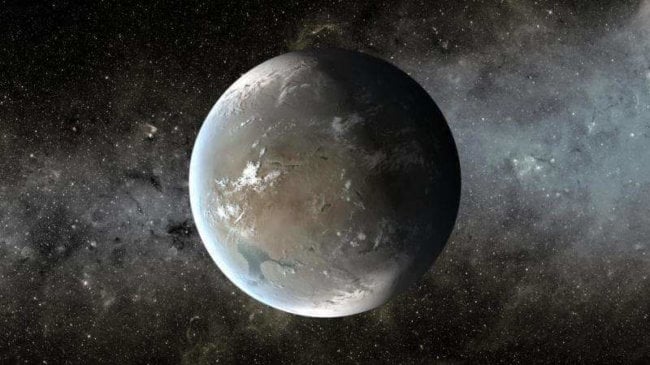 На обнаруженной «Кеплером» планете может быть жизнь. Фото.