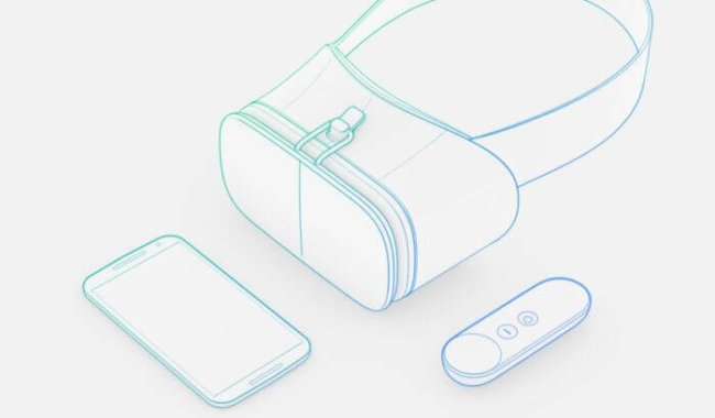 Компания Google представила гарнитуру виртуальной реальности Daydream VR. Фото.