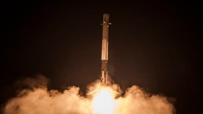 Ракеты Falcon компании SpaceX стали гораздо эффективнее. Фото.