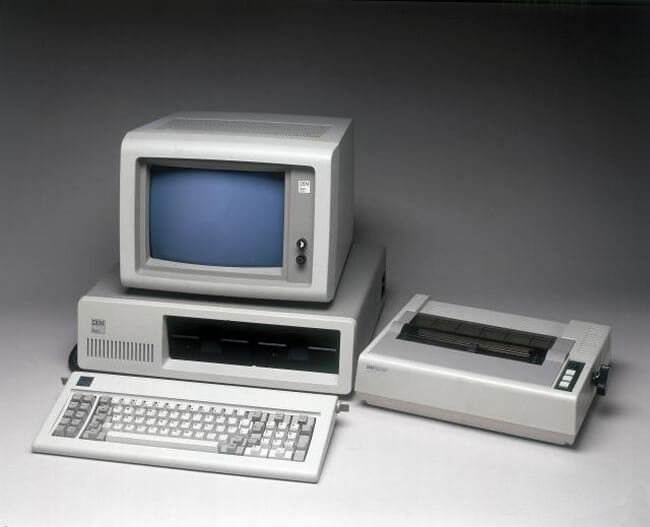 5. IBM Model 5150. Персональный компьютер IBM Model 5150. Фото.