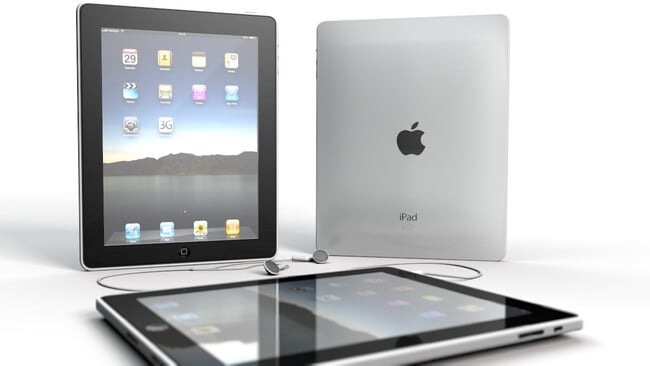 25. Apple iPad. iPad от Apple перевернул взгляд на планшеты. Фото.