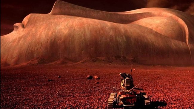 10 безумных теорий заговора и предположений, связанных с Марсом. Фото.