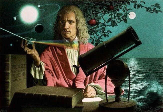 #факты | Исаак Ньютон пытался создать свой собственный универсальный язык. Фото.