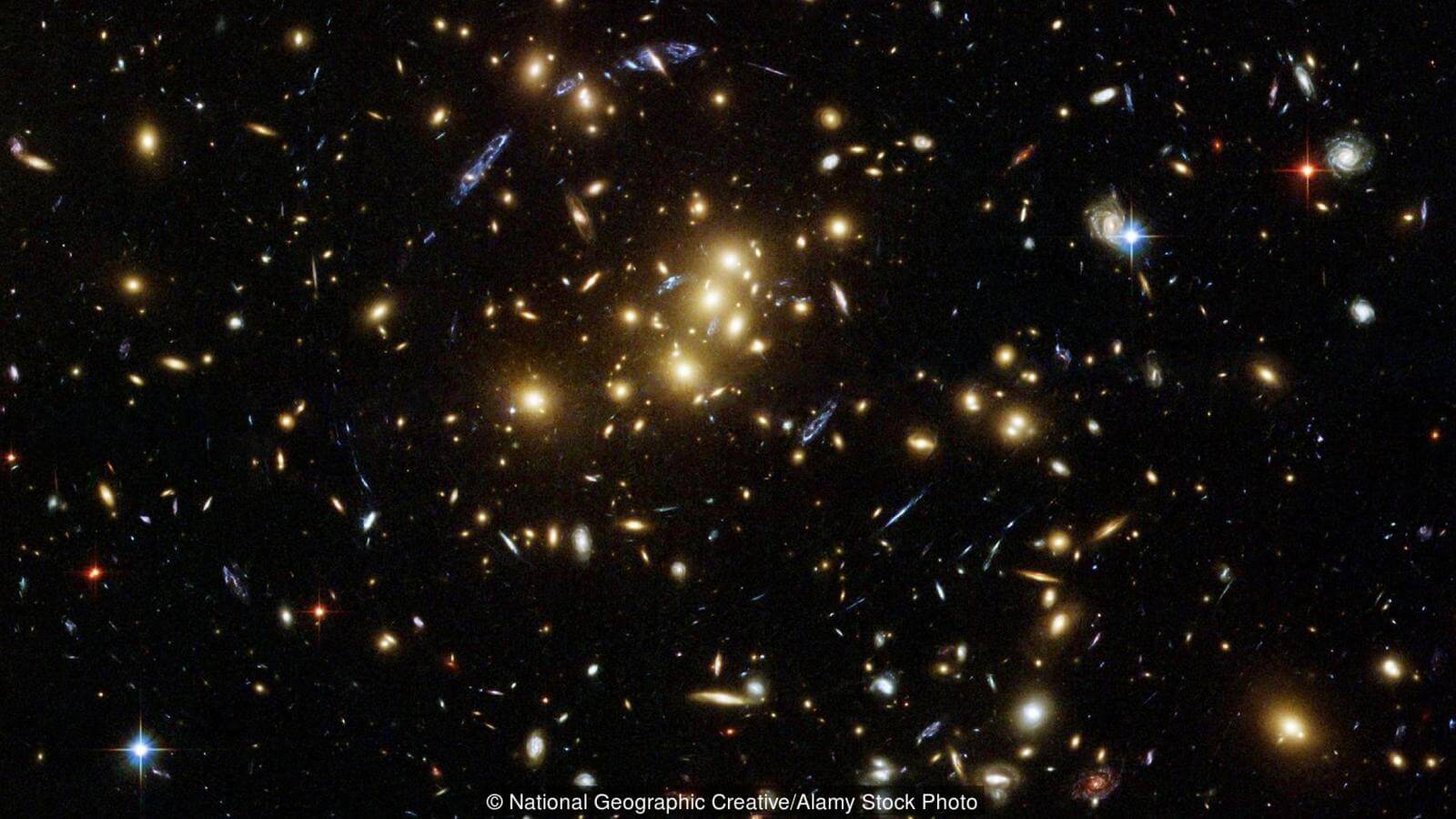 Расширяющаяся Вселенная. Фото.