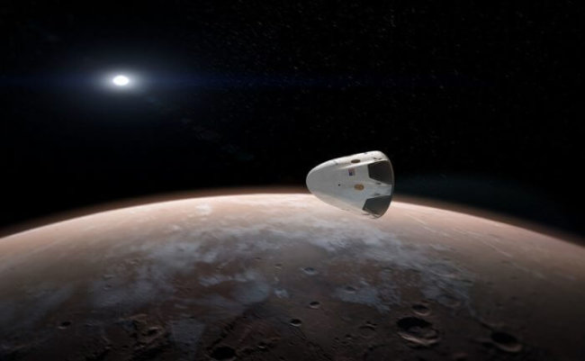 Элон Маск пообещал доставить людей на Марс в 2024 году. Фото.