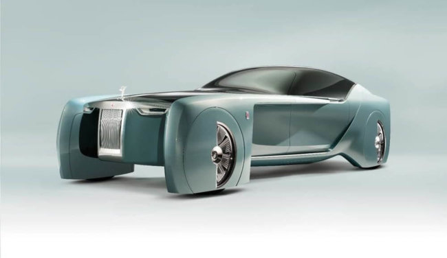 Компания Rolls-Royce представила концепт роскошного автомобиля будущего. Фото.