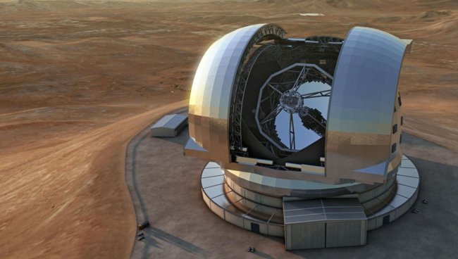 #видео дня | Как будет выглядеть крупнейший в мире телескоп. Фото.