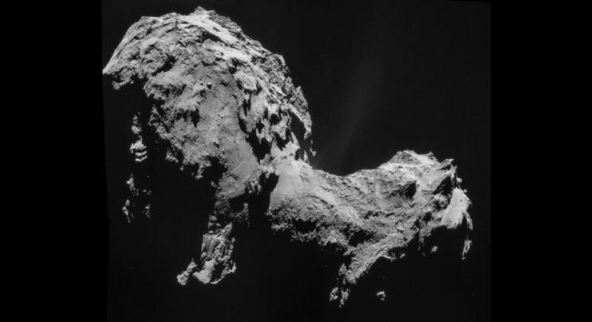 Комета 67P оказалась состоящей из двух комет. Фото.