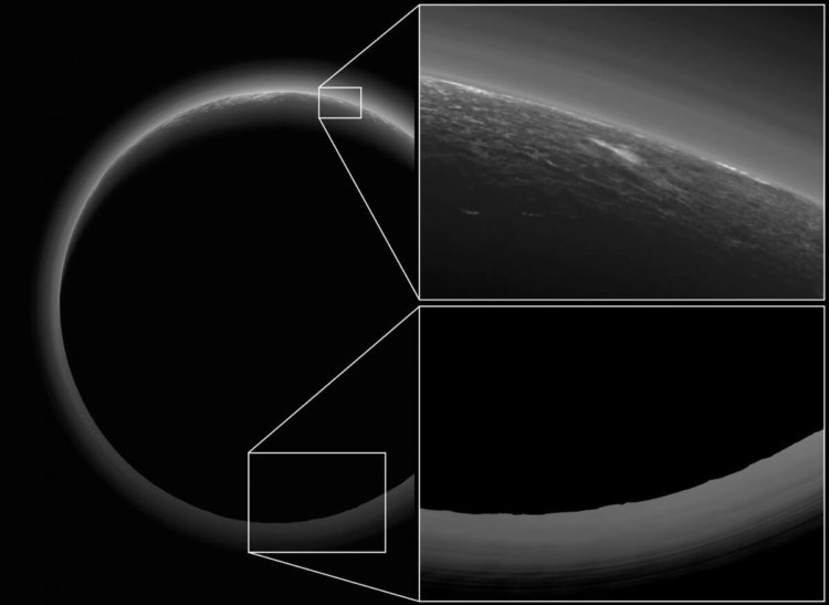 Снимки Плутона, сделанные «против Солнца», оказались очень информативными