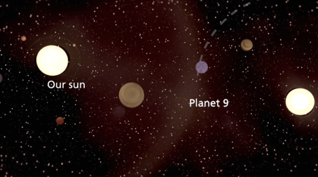 Девятая планета могла быть… украдена. Фото.