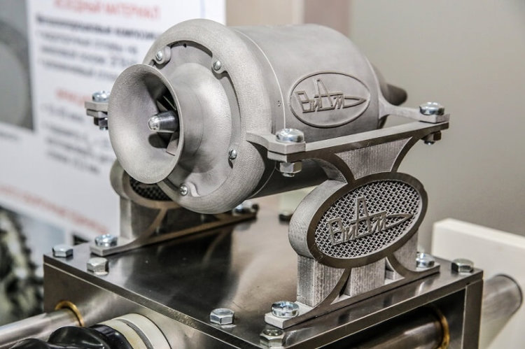 ВИАМ изготовил первый российский 3D-печатный реактивный двигатель. Фото.
