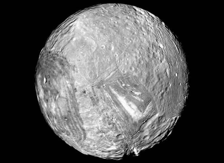 Спутник Урана, Миранда. Миранда. Фото.